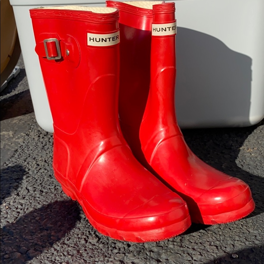 Hunter rain boots